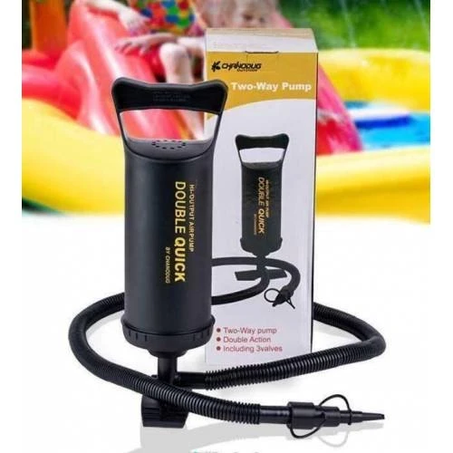 Portatif İki Yönlü Pompa - El Pompası - Şişirme Boşaltama Pompası - Resim 2