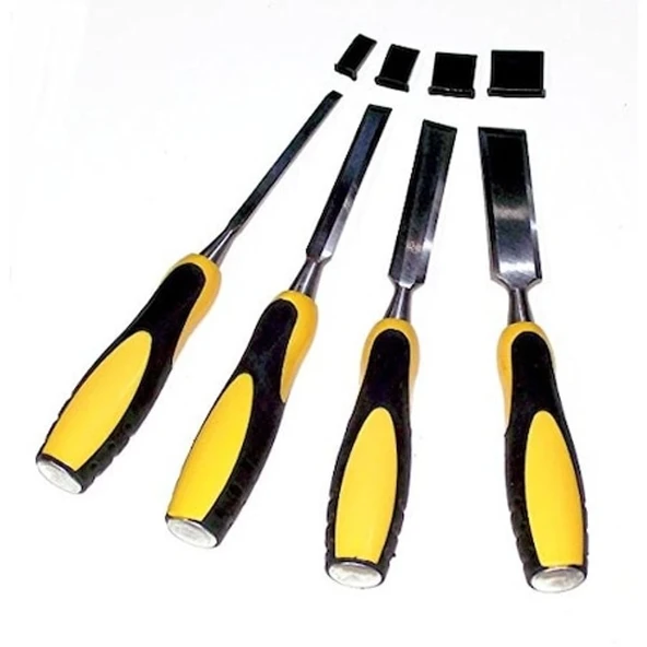 Ağaç Oyma Seti Darbeli İskarpela Seti - 6-12-18-22mm ürün görseli 1