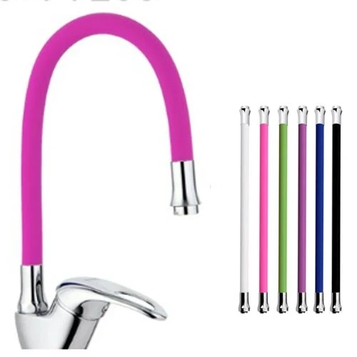 Mix Kuğu Mutfak Evye Batarya Renkli Oynar Başlıklı Pembe ürün görseli 1