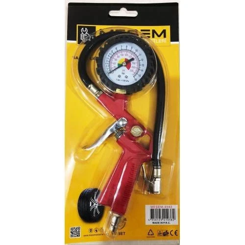 Meşem Saatli Lastik Şişirme Tabancası Profesyonel Hava Saati Ölçme ürün görseli 1