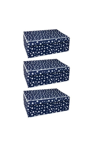 Baza Altı Boy Çok Amaçlı Düzenleyici Kutu Organizer Cırt Cırtlı Hurç 19cm X 40cm X 50cm (10 Adet) - Resim 5