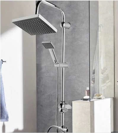 Rain Duş Robotu Tepe Duş Seti Duş Başlığı Sistemi Seti Yağmurlama Duş Robotu Fonksiyonel Duş Robotu - Resim 3