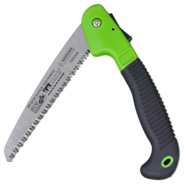 180 Mm Katlanır Bıçaklı Bıçkı İnce Diş Bahçe Budama Testeresi ürün görseli 1