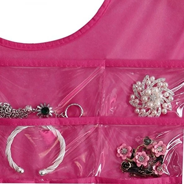 Çift Traflı Elbise Şeklinde Takı Organizeri 00692 - Resim 3