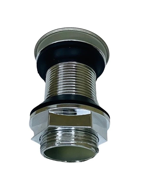 Pop Up Krom Kaplama Bas Aç Lavabo Sifonu Gideri - Resim 2