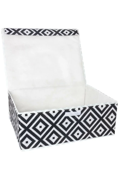 Baza Altı Boy Çok Amaçlı Düzenleyici Kutu Organizer Cırt Cırtlı Hurç 19cm X 40cm X 50cm (1 Adet) - Resim 8