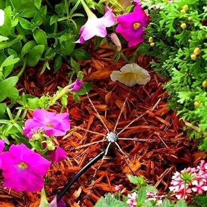 15 Metre Bahçe Damlama Sulama Sistemi Seti Hortum Ve Ek Parçaları - Resim 6