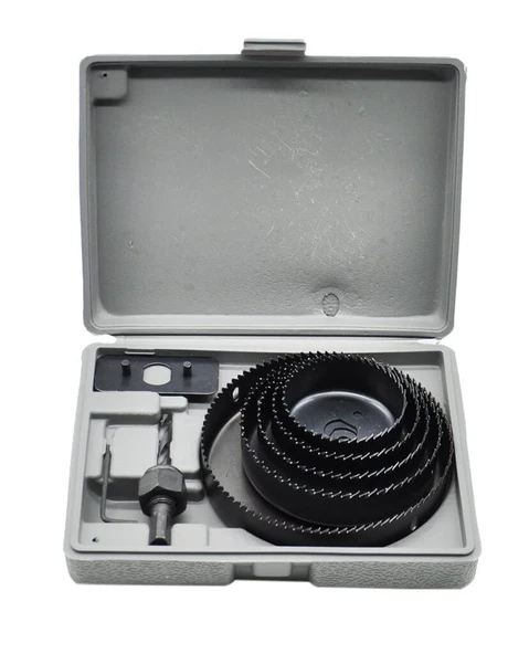 8 Parça Karbon Çelik-panç-delik Açma Testere Seti ürün görseli 1