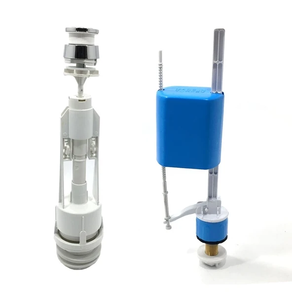 Özbest Su Tasarruflu Basmalı Klozet Rezervuar İç Takımı - Uyumlu Ve Dayanıklı - Resim 2