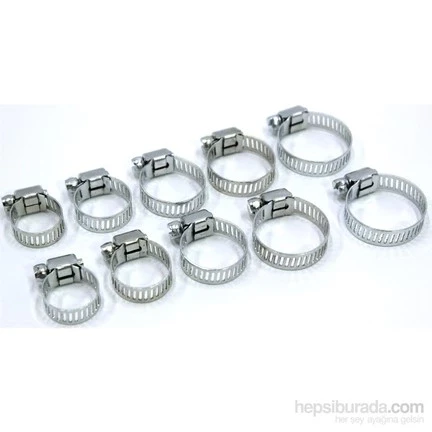 10 Değişik Kelepçe Seti Clamp Set ürün görseli 1