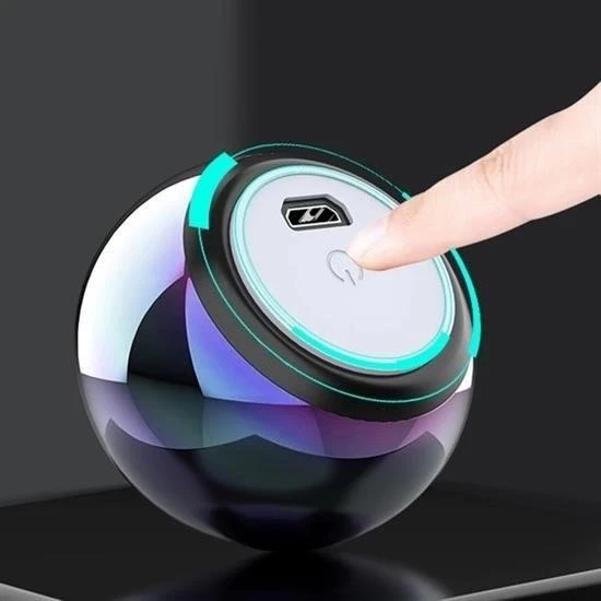 Portatif Taşınabilir Bass Ses Topu Bombası Mini Kablosuz Wireless Bluetooth Hoparlör Speaker - Resim 7