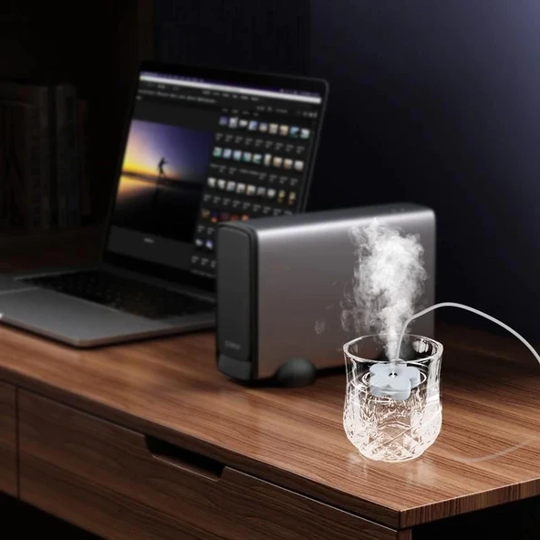 Taşınabilir Usb Şarjlı Mini Hava Nemlendirici Her Yerde Taze Ve Nemli Hava - Resim 2