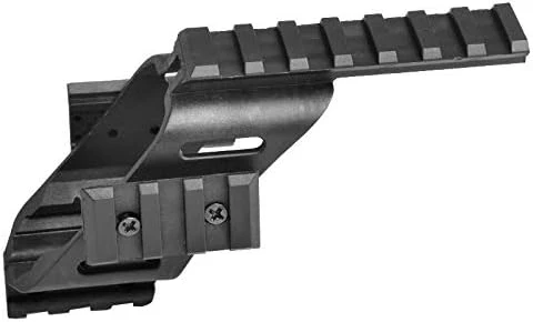 Tabanca İçin   Polimer Naylon  Fener, Lazer  Üst Ray  22mm - Resim 3