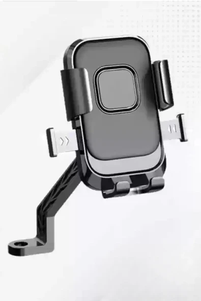Motor,motosiklet,bisiklet ,scooter İçin 360 Derece Dönebilen Dikiz Aynası Versiyonu Telefon Tutucu Aparat - Resim 7