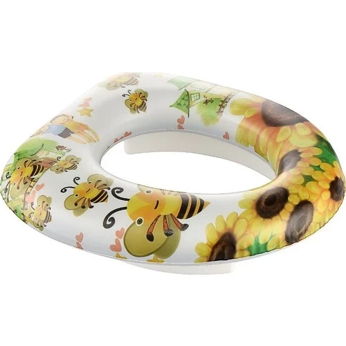 Baby Kids Çocuk-bebek Pratik Yumuşak Süngerli Desenli Klozet Adaptörü - Resim 2