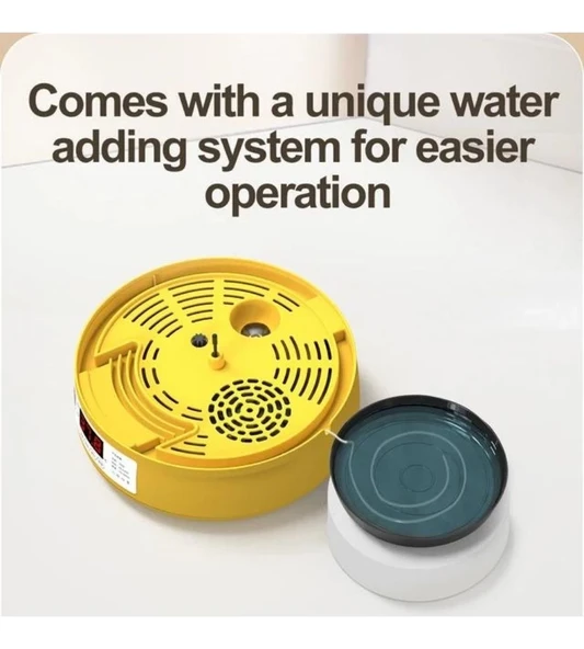 Mini Otomatik Ev Tipi Kuluçka: Elektrikli Tavuk Ve Kuş Kuluçka Makinesi 6 Yumurtalı Mx-6 - Resim 8