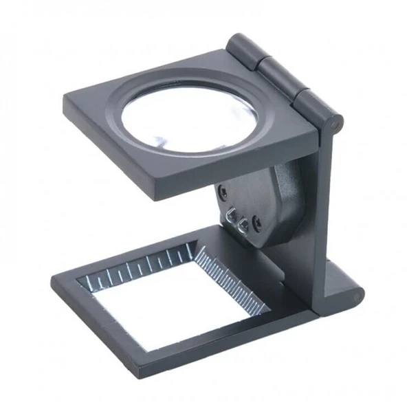 -25x25 Mm Full Çelik Kaplı Katlamalı Büyüteç Th-9005b ürün görseli 1