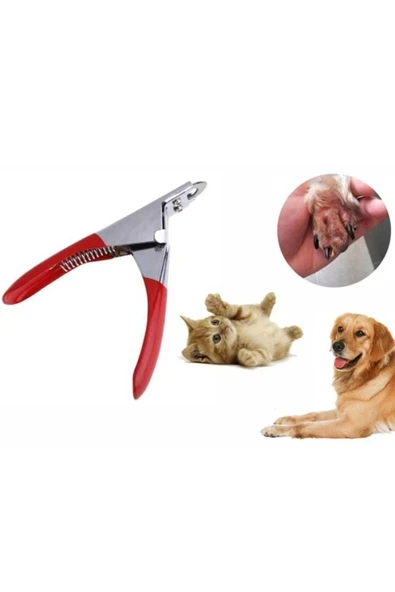 Evcil Hayvanlar İçin Özel Giyotin Tırnak Makası ürün görseli