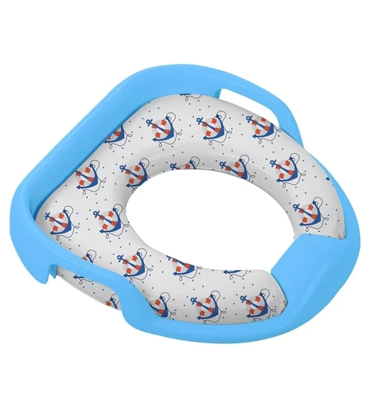 Softy Jumbo Kids Çocuk-bebek Yanlardan Tutmalı Yumuşak Süngerli Klozet Kapağı Adaptörü ürün görseli 1