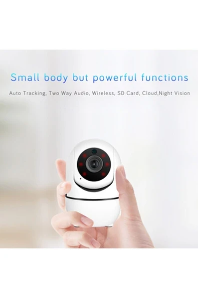 Ev Güvenlik Kamerası, Bebek Izleme, Bebek Monitoring Kamerası, Hareket Algılama , Sesli Görüşme - Resim 7