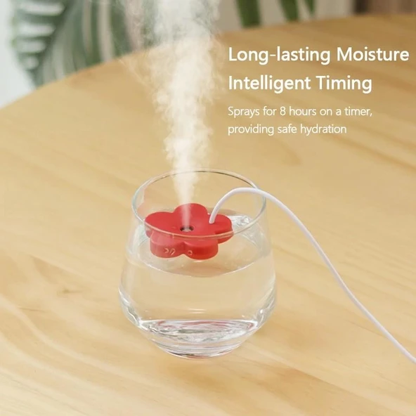 Taşınabilir Usb Şarjlı Mini Hava Nemlendirici Her Yerde Taze Ve Nemli Hava - Resim 7