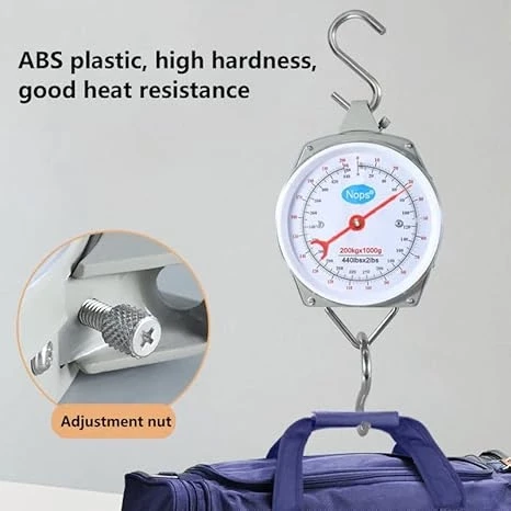 100 Kg Kapasiteli Askılı Terazi - Dayanıklı, Net Kadranlı, Çift Ölçü Birimli, Endüstriyel Ve Dış Mekan Uyumlu - 4