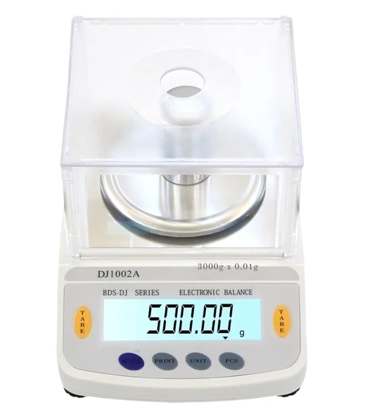 Dj602a Kefeli Hassas Terazi 3000 G Kapasiteli, 0.01 G Hassasiyetle Profesyonel Ölçüm - 4