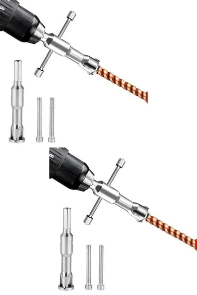 El Matkabı Tel Kablo Soyma Sarma Birleştirme Bağlama Aparatı - Resim 8