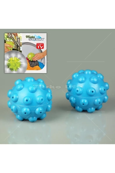 Mister Steamy Buharlı Çamaşır Kurutma Ve Ütü Topları Pratik 2'li - Resim 2