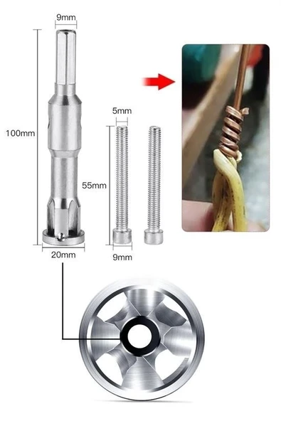 El Matkabı Tel Kablo Soyma Sarma Birleştirme Bağlama Aparatı El Matkabı İçin - Resim 5