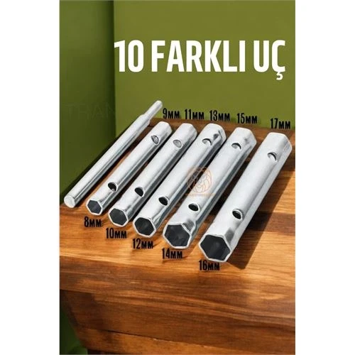 Tork Lokma Seti Boru Kovan Tip Anahtar Seti Buji Anahtarı ürün görseli 1