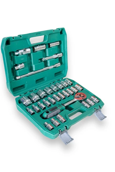 32 Parça Profesyonel Lokma Takımı 1/2 Cr-v Çeliği (32 Parça) - Resim 2