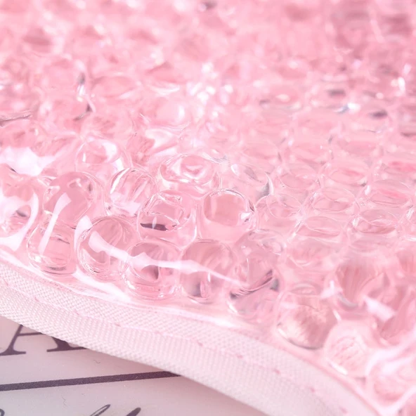 Terapi Jel Yüz Maskesi Soğuk Ve Sıcak Boncuklu Ayarlanabilir Maske (pembe) - 4