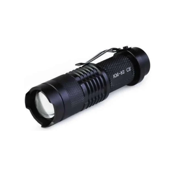 Zoomlu El Feneri Su Geçirmez El Feneri Kama Star Km82 - Resim 2