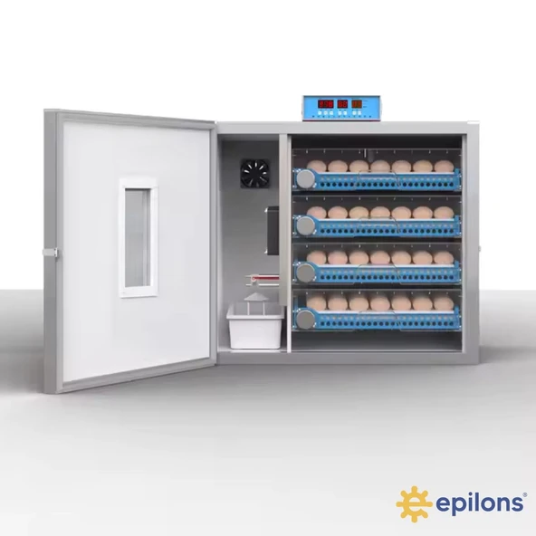 Endüstriyel 256 Yumurtalık Otomatik Kuluçka Makinesi Dijital Panel Isı Nem Ayarlı – Tavuk Ördek Civciv Hindi Yumurta ürün görseli