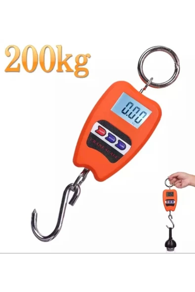 200 Kg Vinç Tipi Kancalı Terazi - Ağır Yükler İçin Hassas Ölçüm - Resim 2