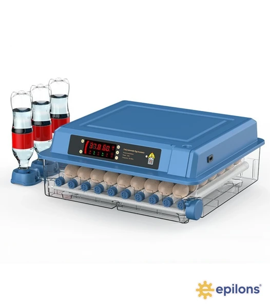 60 Yumurta Kapasiteli Tam Otomatik Kuluçka Makinesi - Civciv, Kaz, Hindi Ve Ördek Yetiştiriciliği Epo-w60 ürün görseli 1