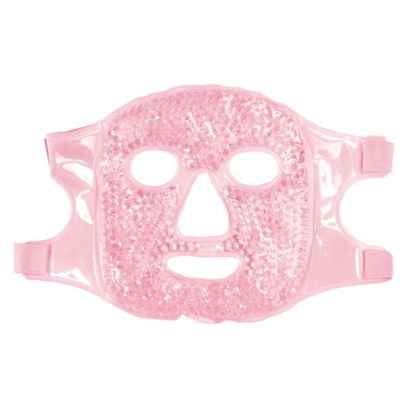 Terapi Jel Yüz Maskesi Soğuk Ve Sıcak Boncuklu Ayarlanabilir Maske (pembe) - 7