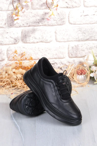 James Franco 2270 Micro Klima Sistem Hakiki Deri Kauçuk Taban Erkek Ayakkabı - Resim 7