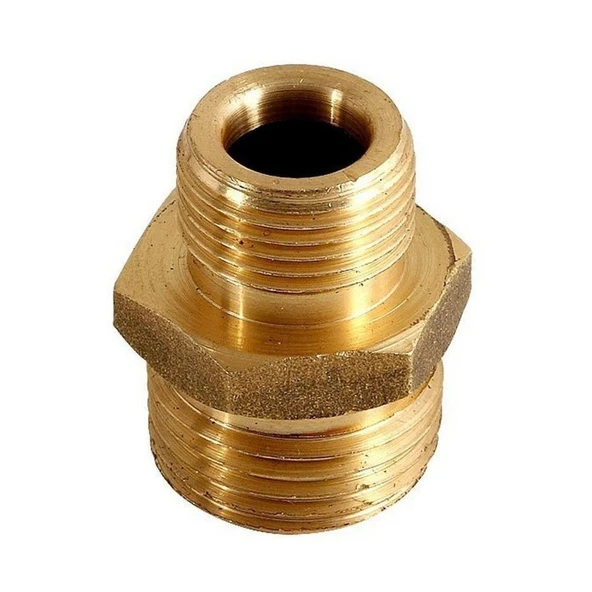 Pirinç Sarı Orantılı Nipel 1/2 - 3/8 ürün görseli