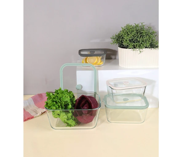 Fruta 500 ml Cam Saklama Kabı - 1
