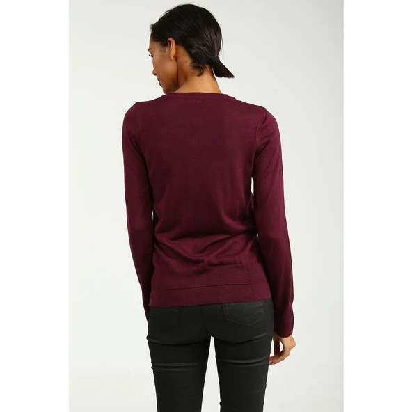 Collezione Kadın Merserize Triko Hırka Ucb 200491 - Resim 7