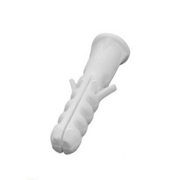 Standart Beyaz Plastik Dübel 8lik 20 Adet ürün görseli