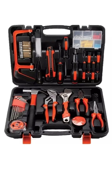 105 Parça Özel Alışım Çelik Professıonel Alet Takım Seti Avadanlık Pense Set. - Resim 4