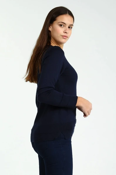 Collezione Kadın Merserize Triko Hırka Ucb 200491 - Resim 9