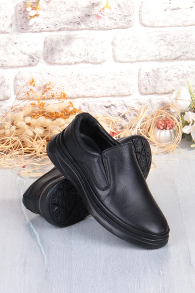 James Franco 1651 Micro Klima Sistem Hakiki Deri Kauçuk Taban Erkek Ayakkabı - Resim 7