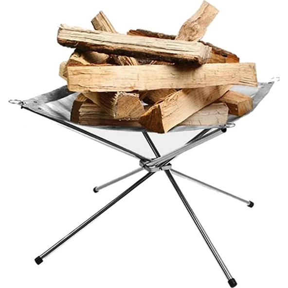 Madfox Fire Rack Katlanır Ateş Sehpası [Brülör] - 1