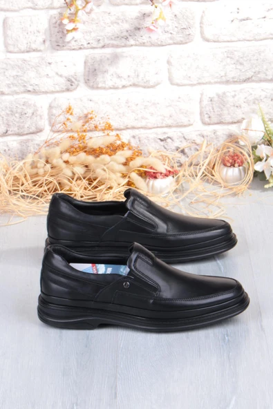 James Franco 2215 Micro Klima Sistem Hakiki Deri Kauçuk Taban Erkek Ayakkabı - Resim 2