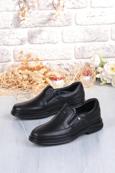 James Franco 2215 Micro Klima Sistem Hakiki Deri Kauçuk Taban Erkek Ayakkabı - Resim 4