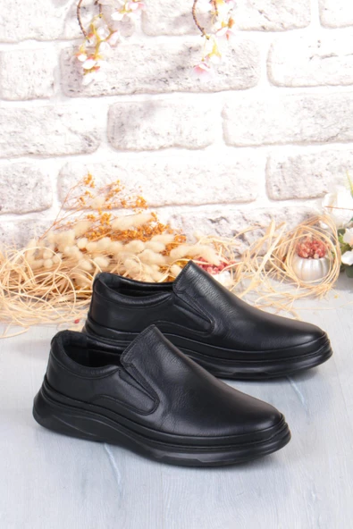 James Franco 1651 Micro Klima Sistem Hakiki Deri Kauçuk Taban Erkek Ayakkabı ürün görseli